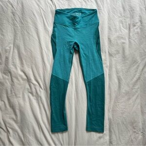 Outdoor Voices‎ Teal Techsweat 7/8 Legging